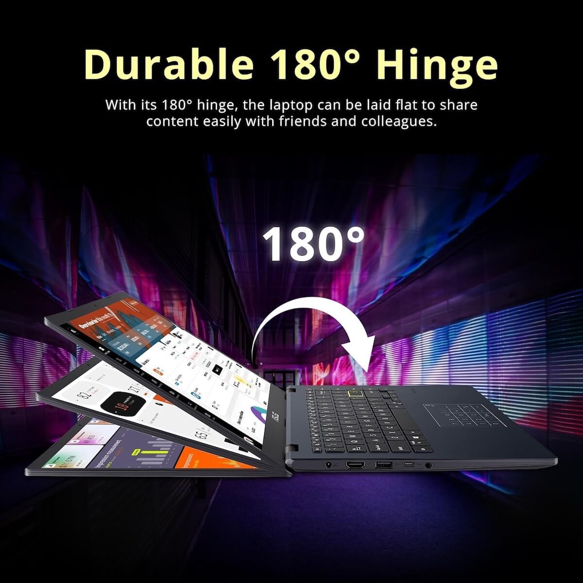 ASUS Vivobook Go E410KA-CL464 Laptop - Intel Celeron N4500, 4GB RAM, 64GB eMMC, 14.1" FHD