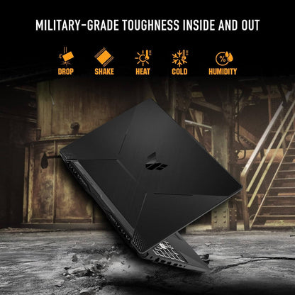 ASUS TUF Gaming FA506NF-HN011 Laptop - AMD Ryzen 5 7535HS, 16GB RAM, 512GB SSD, 15.6" FHD 144Hz, NVIDIA GeForce RTX 2050 4GB