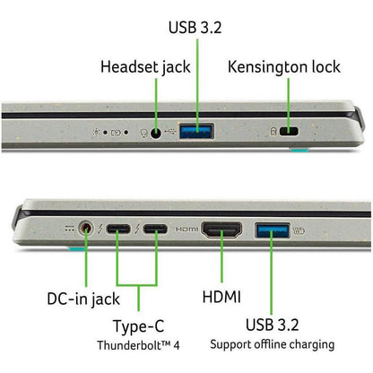 Acer Aspire Vero A515 Laptop - Intel Core i5-1335U, 8GB RAM, 512GB SSD, 15.6" FHD IPS
