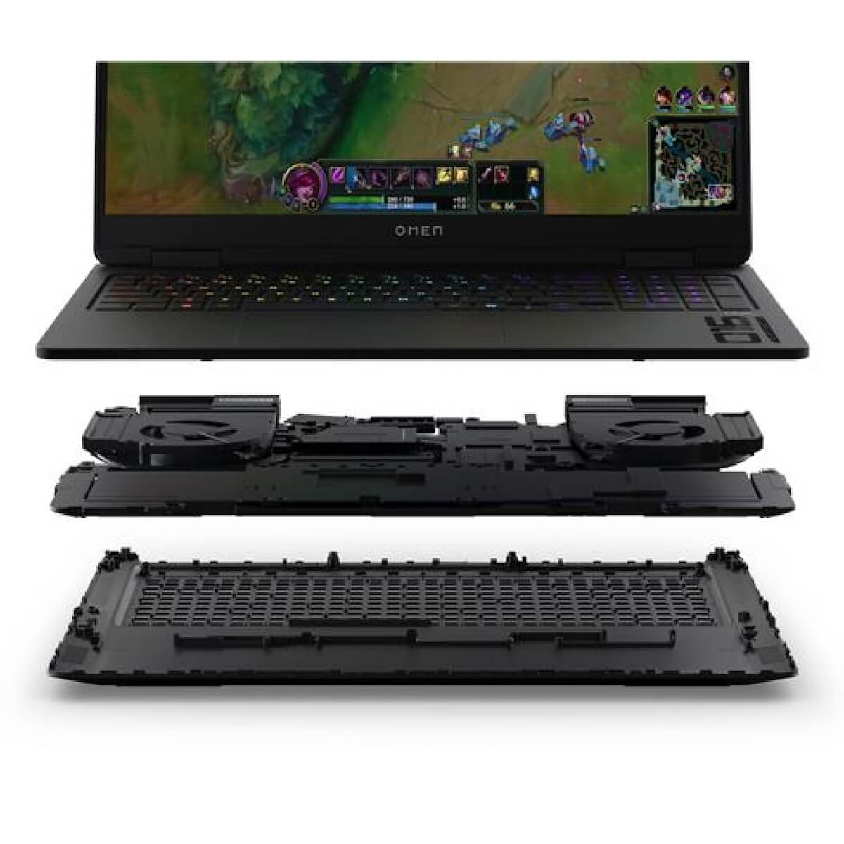 HP OMEN 16-AP0053dx Laptop - AMD Ryzen 9 8940HX, 32GB RAM, 1TB SSD, 16" 2K 144MHz, NVIDIA GeForce RTX 5060 8GB